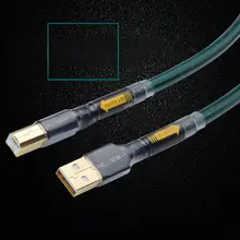 高品質のUSBオーディオケーブル【単結晶銅・金メッキ・PC用DACデコーダー対応】