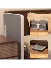多機能昇降デスク【寝室用・学生向け・ベッドサイドワークデスク】