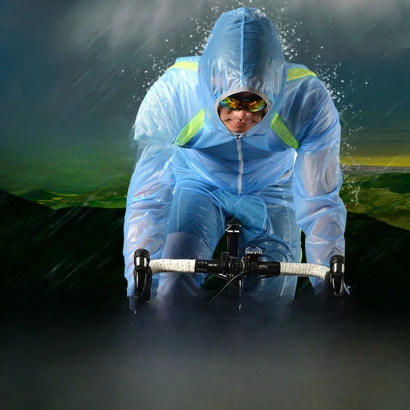 ロックブラザーズ 自転車用レインコートセット：防水性と通気性のバランスを実証