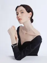 優雅なデザインのパールネックレス【ショートスタイル・大人の女性向け・プレゼントに最適】