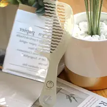 SEMBEM 湿髪用ケアコーム【幅広歯・ロングヘア用・家庭用】