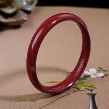 朱砂の天然石ブレスレット【細身デザイン・紫金色・母の日ギフト】
