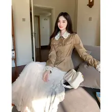春のファッション！ウエストマークジャケット＆ミディ丈スカート【高級感あふれるデザイン・セットアップ対応】