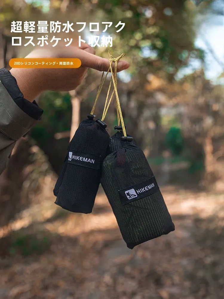 超軽量ポケットテントマット：防水性と収納性を重視したキャンプ用シートの実用性解析