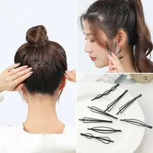 几何デザインのヘアクリップ【シンプル・前髪・サイド用】