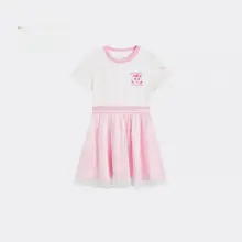可愛いカートゥーン柄の女児用ドレス【子供用・春夏向け】