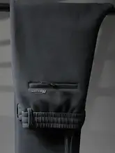 男士スポーティパンツ【ゆったりストレート・ウエストゴム・秋冬用】