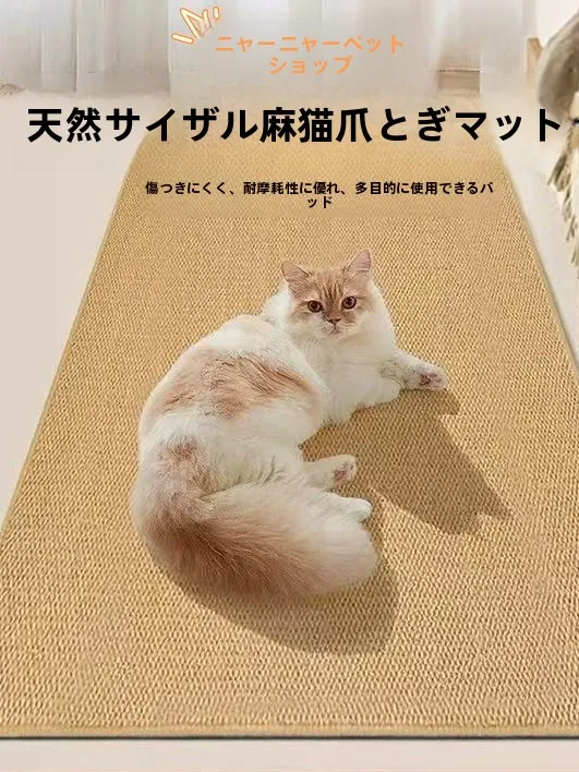 梅雨に備えて買うべき！天然素材のラグと爪とぎマット徹底解説