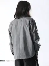 極上の柔らかさ   コットン製 メンズ落肩袖シャツ【シンプルデザイン・フィット】