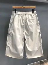 アウトドアキャンプ向けの高級感ある膝下工事用ショートパンツ【夏用・ゆったりストレート】（セットアップ対応）