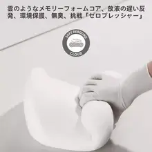 快適なドライブをサポート！メモリーフォーム製の車用ヘッドレストとウエストサポートクッション（セットアップ対応）