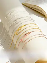 S925純銀製 クロスネックレス【シリコンビーズ・調節可能・ロックボーンネックレス】
