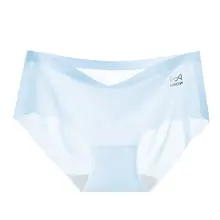 快適な履き心地！抗菌コットン製ミディアムウエスト女性用三角ショーツ【極上の柔らかさ・夏用】