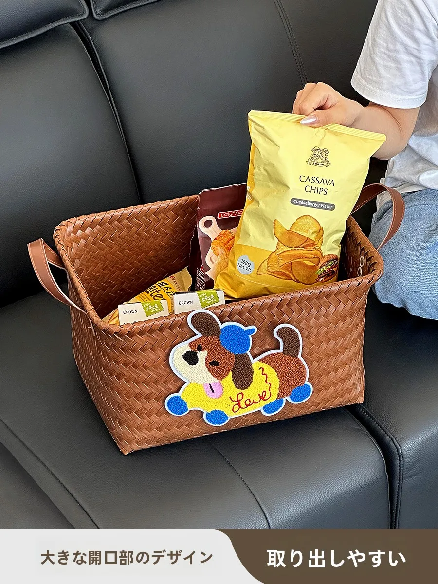 かご プラスチック 100均 で失敗しない選び方は？レトロな編み込みバスケットが家庭の整理を救う