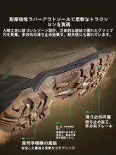 男性用 アウトドアトレッキングシューズ【通気性・防滑・軽量・耐摩耗】