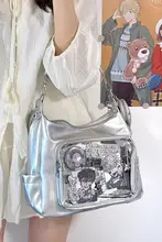 大容量で多用途な新しいシンプルなポータブル脇の下バッグ