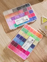 ピン豆材料整理ボックス【刺繍用品・ジュエリー収納・イヤリング・ネックレス・指輪・イヤスタッド用】