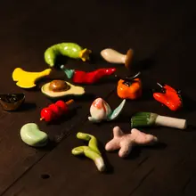 手作り カシス型箸置き【陶器製・茶道用・文房具置き・家庭用】