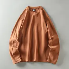 裏表はデロン素材の高伸縮性ラウンドネック長袖Tシャツ【保温・快適性・メンズ】