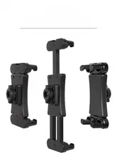 帝灏 大型タブレットホルダー【携帯電話・iPad対応・360度回転・三脚用】