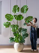 リアルなグリーン 椰子の葉 インテリア 用 リビング 最高級 装飾品