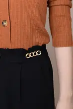 ウエスト調整可能なデニムパンツ【クリンチフィット・穴あけ不要】