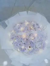 バラのアートフラワーブーケ【ソープフラワー・誕生日ギフト・女性向け・の花】