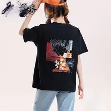 Tシャツ ユニセックス 半袖 デフォルメ 横顔 漫画 コミック プリント 着回し カジュアル