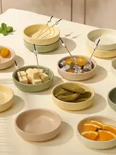 醤油・酢用 陶器小皿【火鍋用・調味料皿・小サイズ】
