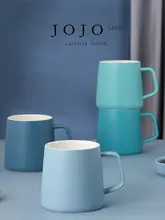 シンプルなデザインの大容量コーヒーカップ【陶器製・マグカップ】