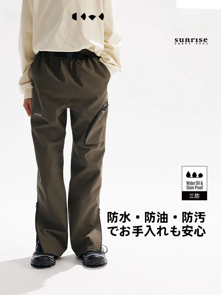 子供用不規則ジッパーポケットハイキングパンツ：子どもと行くファミリー向け安全安いギアの選定基準