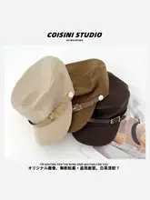 レトロなウールフェルト平頂馬術帽【秋冬用・アーティスティック・カジュアル】