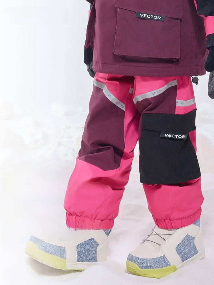 VECTOR キッズ用スノーパンツ：防風・防水・保温性能を備えた冬の着用最適化ガイド