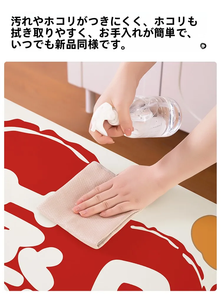 テレビボード用テーブルマット：厚手・赤・台面保護用の実用性と使い方