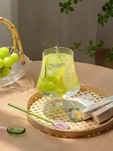 インス風 ガラス製ハイボールカップ【フルーツティー・冷たい飲み物・ブランデー用】