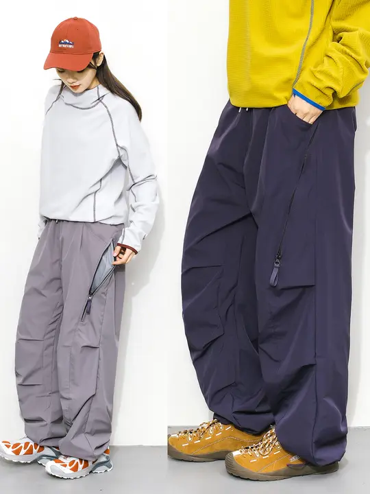 冬用アウトドア加絨防水カーゴパンツ【厚手・防風設計・登山用】