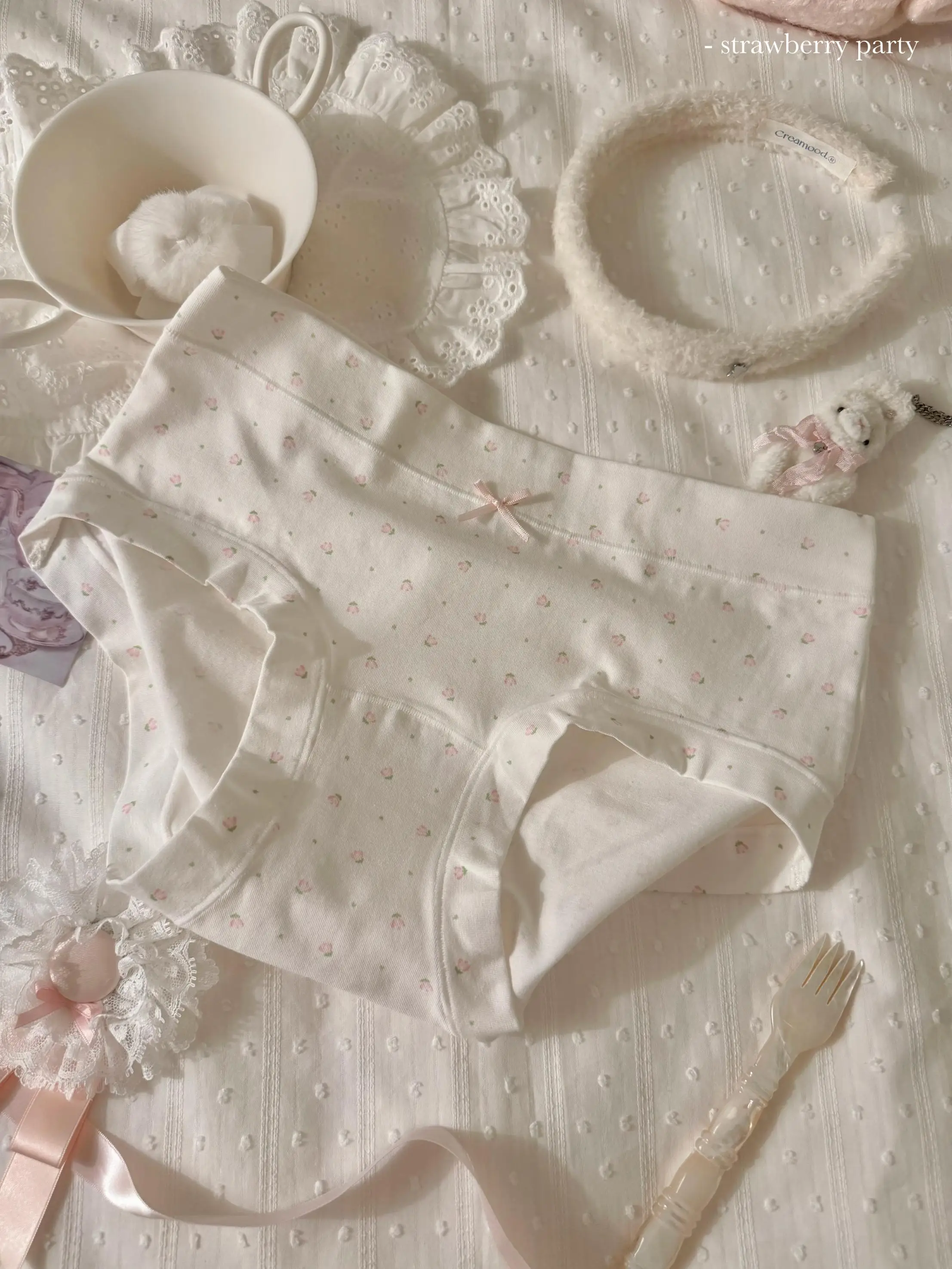 フラワープリントのフレンチスタイルパンティは夜用に適しているのか？