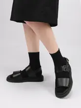 本革製 マーチンスタイルサンダル【手作り・ファッション・男女兼用】