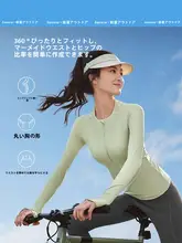 蕉下 防水長袖ビキニ水着セット【速乾・透湿・シュリンクデザイン】