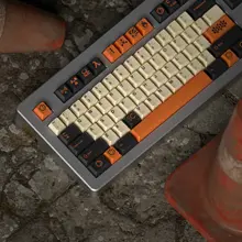 メカニカルキーボード用 キーキャップ PBT 昇華印刷 自作キーボード 各種配列対応 Filco 104対応「Carbon」