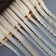 幅広のコットンレース装飾テープ【手作りDIY衣料品・カーテン用】