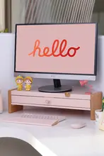 MOZI コーナーデスク収納ラック【エコカーボンスチール・引き出し付き・モニター台】