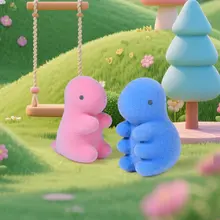 MINISO かわいらしい小さな恐竜のブラインドボックス【PETTY DUSTシリーズ・プレゼント用】