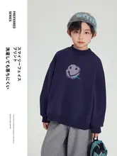 冬用 男児用カートゥーンプリントフリースパーカー【極上の柔らかさ・可愛いデザイン】