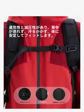 リフレクター付きアウトドアバックパック【男女兼用・学生用・デイパック】