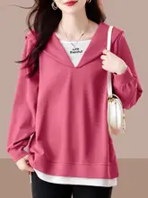 おしゃれなレディーススウェット【極上の柔らかさ・ゆったりフィット・フロントレイヤードデザイン】（セットアップ対応）