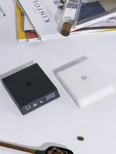 Thamo ブラックミラーNANO エスプレッソコーヒー電子スケール【ハンドドリップ用・計量機能付き・家庭用】