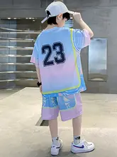 子供服男の子夏服スーツ2025新しいスタイル