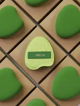 PRECIA フワフワパウダーパフ【高遮蔽・ソフト・化粧用スポンジ】