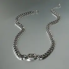 スタイリッシュな男性用ネックレス【高級感・チタン鋼・ユニセックス・ヒップホップデザイン】